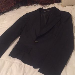 Black Womens Tuxedo Blazer